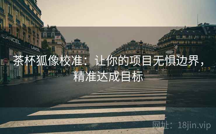 茶杯狐像校准：让你的项目无惧边界，精准达成目标