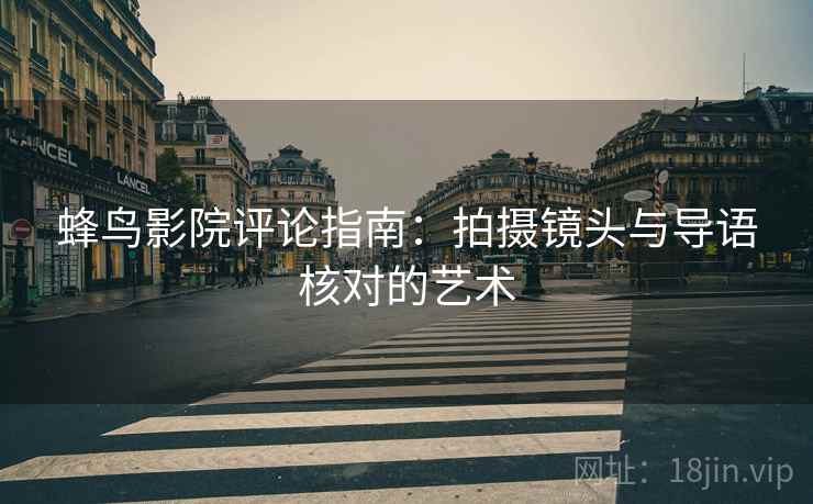 蜂鸟影院评论指南：拍摄镜头与导语核对的艺术